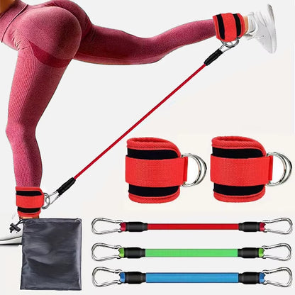 Maximize Your Workout with Our Versatile Resistance Band Set - Perfect Ankle Straps for Strength Training and Yoga!