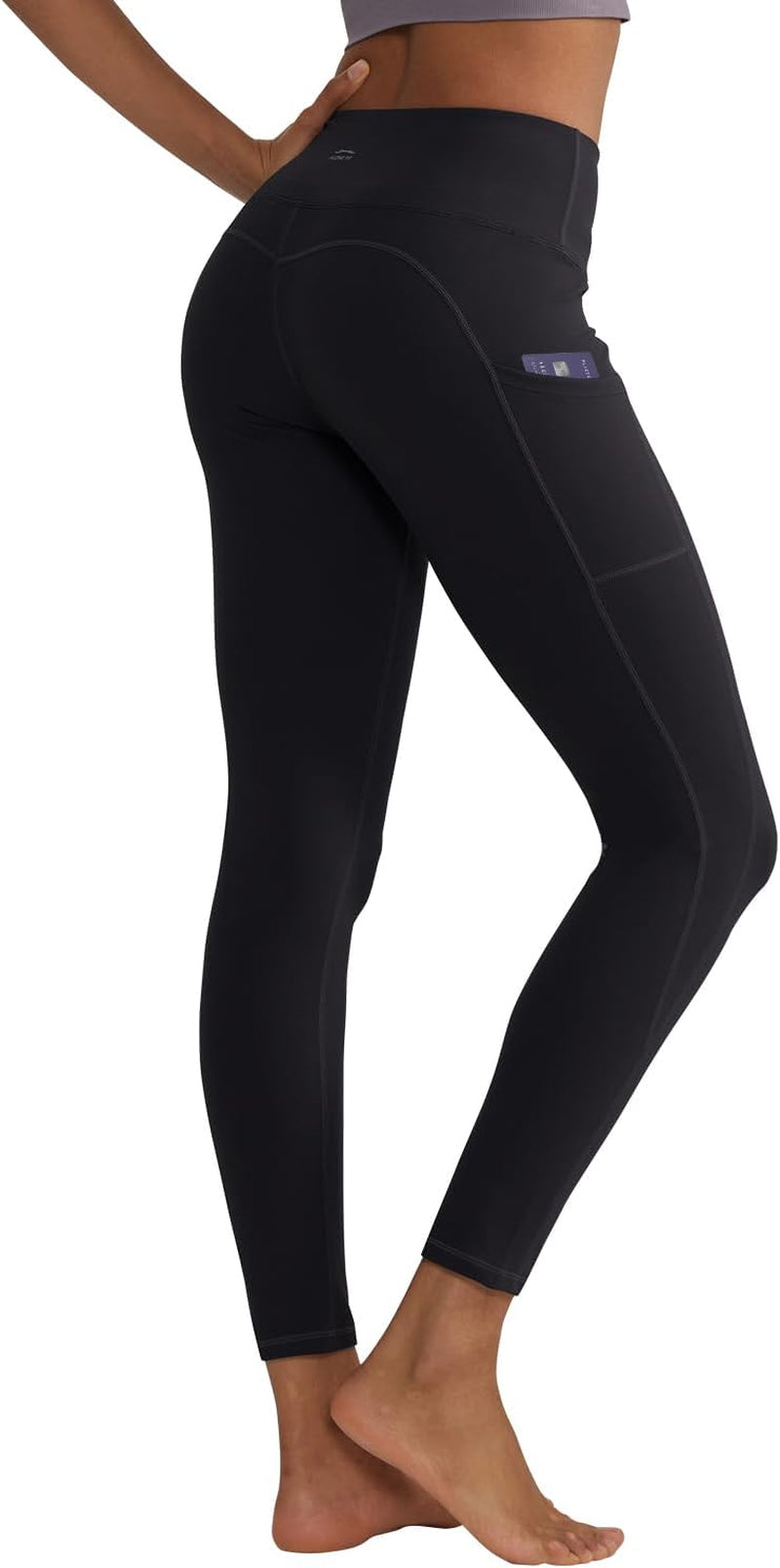 Elevate Your Workout with Anti-Nail Leggings for Women - Non-See-Through Yoga Pants Featuring Phone Pockets and Tummy Control